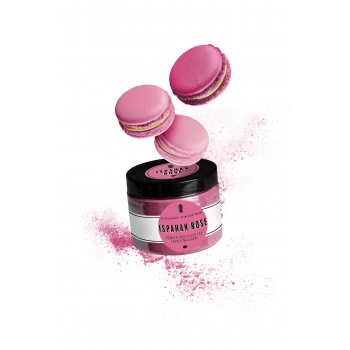 Pastry Chef's Boutique EC50-IR Ispahan Rose - Elegance Collection Powder Food Color for French Macarons - Ispahan Rose - 50gr...