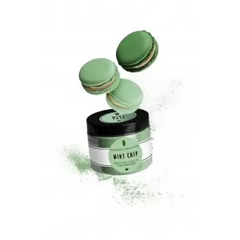 Pastry Chef's Boutique EC50-MC Mint Chip - Elegance Collection Powder Food Color for French Macarons - Mint Chip - 50gr - Ele...