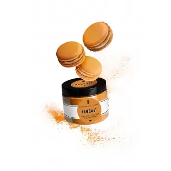 Pastry Chef's Boutique EC50-KU Kumquat - Elegance Collection Powder Food Color for French Macarons - Kumquat - 50gr - Eleganc...