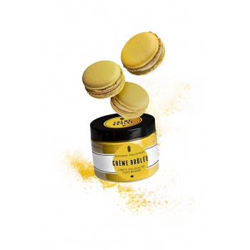 Crème Brulee - Elegance Collection Powder Food Color for French Macarons -Crème Brulee  - 50gr -