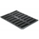 Silikomart 36.369.87.0065  Silikomart Kit Eclair Silicone Mold by Joakim Prat - 122 x 26 x 16 mm - 40 mL - 16 Cavity Silikoma...