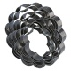 Martellato 12H5X18 Polished Steel 8 Petal Flower Cake Ring - 175 x 175 x 50 mm Shaped Cake Rings