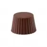 Martellato MA1002 Polycarbonate Ridged Chocolate Cup Praline Mold - 30 x 19 mm - 12 gr - 28 cavity Chocolate Cups Molds