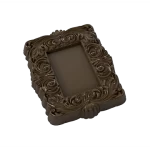Pastry Chef's Boutique PCB786 Polycarbonate Venetian Royal Mirror Picture Frame Praline Chocolate Mold - 67x55x8mm - 22gr - 2...
