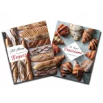 All about Baguette and All About Croissant Book Combo by Jean Marie Lanio and Jeremy Ballester - English Edition - 2020