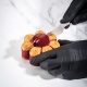 Pavoni XF51 Microperforated Stainless Steel Flower Viennoiserie Deep Tart Ring by Johan Martin - 100 x 45 mm Other Shaped Rings
