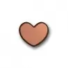 Cabrellon 17554 Polycarbonate Flat Heart Chocolate Mold - 39.6 mm x 32.8 mm x 4mm H - 3 x 5 cavity - 4.5gr Valentine's Molds