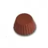 Cabrellon 6129.175 Polycarbonate Traditional Wavy Edged Chocolate Cup Mold - 38 mm x 19 mm - 4 x 6 cavity - 16 gr Chocolate C...