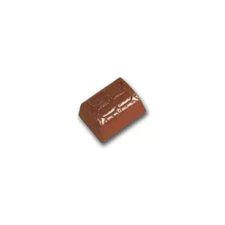 Cabrellon CAR924 Polycarbonate Chocolate Trunk Treasure Chest Chocolate Mold - 31 mm x 23 mm x 17 mm H - 4 x 9 cavity - 11.5 ...