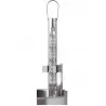 Pastry Chef's Boutique M30575 Sugar Thermometer - Glass Body and Stainless Steel Outside +80ºC to +200ºC Thermomethers
