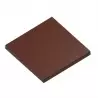 Chocolat Form CF0251 Polycarbonate Tablet Square Base Chocolate Mold - 80 x 80 x 6.5 mm - 1 x 3 cavity - 50 gr Bars & Napolit...