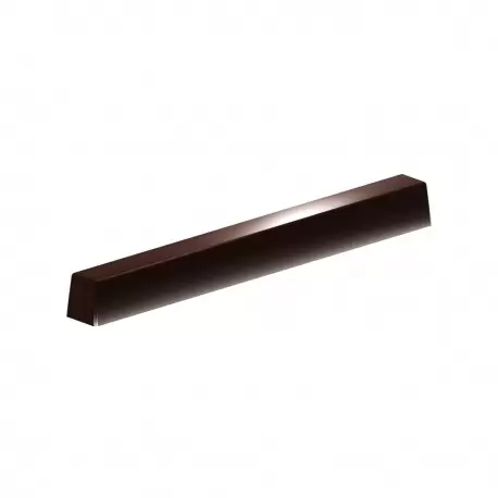 Chocolat Form CF0250 Polycarbonate Chalk Crayon Chocolate Baton Bars Mold by Maurizio Frau - 60 mm x 6 mm x 6 mm - 4 x 9 cavi...