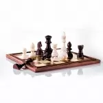 Martellato 20CG01 Professional Thermoformed Chess Pieces Chocolate Mold - ø 25 / 35 h 40 / 80 mm - 11-36 gr - makes 20 full p...