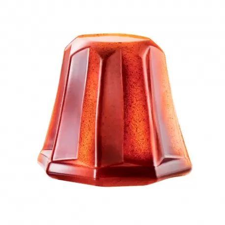 Martellato MAC412S Christmas and New Year Pandoro Thermoformed Chocolate Mold - 92 mm x 85 h mm Thermoformed Chocolate Molds