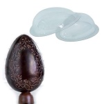 Polycarbonate Glossy Giant Chocolate Easter Egg Mold - 1 Cavity - 620 x 420 mm - 6-8 kg