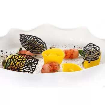Silikomart Professional Forest Foresta Naturae 24 Leaves Mold - Inspiration by Chef Andrea Valentinetti
