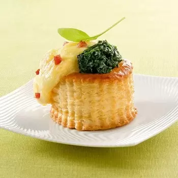 Hoteliere Bouchée Ready to Fill Puff Pastry Shells - Vol au Vent - 3.25'' - 72 pcs