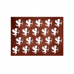 Silicone Chocolate Decorations Chablons Mat - Cupid - Small - 65 x 60 mm - 15 indents