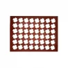 Pastry Chef's Boutique TRE04040 Silicone Chocolate Decorations Chablons Mat - Lucky Four Leaf Clover - 4 cm - 40 indents Choc...