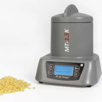 Magic Temper 1.5kg Chocolate Melting Tempering Machine - 150kg - 300kg production
