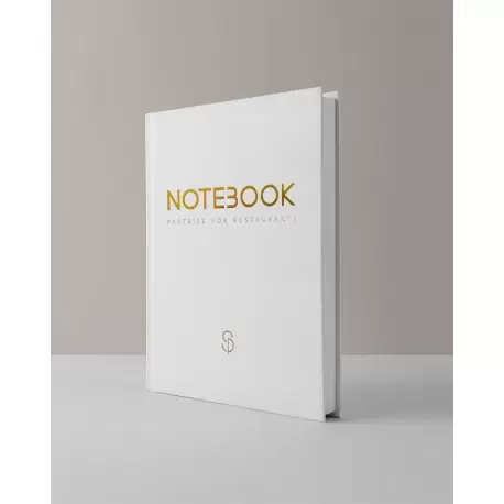 NOTEBOOK Notebook by Spyros Pediaditakis - Hardcover - English Language Pastry and Dessert Books