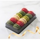 Pastry Chef's Boutique DCM12BK 	Clear Plastic Macarons Storage and Gift Boxes - 12 Macarons - Pack of 60 Macarons Packaging