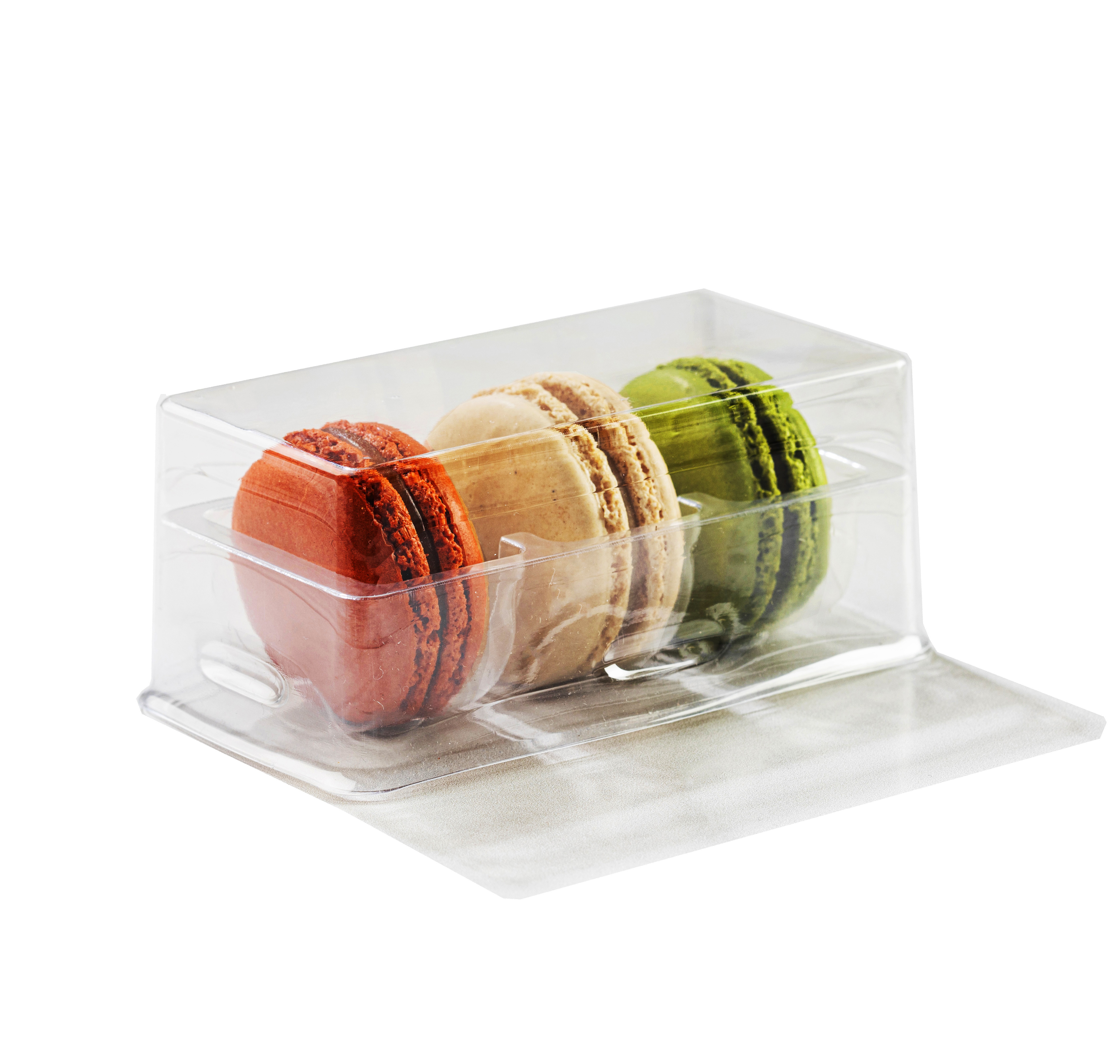 https://www.pastrychefsboutique.com/25606/pastry-chefs-boutique-dcm3cl-clear-plastic-macarons-storage-and-gift-boxes-clear-base-3-macarons-pack-of-60-macarons-packaging.jpg