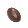 Polycarbonate Faceted Bean Chocolate Mold - 17.5mm x 12mm x 7mm - 1gr - 60 cavity