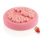 Silikomart 36.391.87.0065  Silikomart Professional Flora 80 Silicone Top Mold - h10mm x Ø140mm - 80ml - 2 cavity Entremets Si...