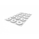 Silikomart 36.384.87.0065  Silikomart Professional Tutu 7 Silicone Top Mold - h6.5mm x Ø45mm - 7ml - 15 cavity Silikomart Sil...