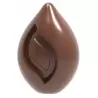 Chocolate World CW1861 Polycarbonate Diwali Diya Candle Flame Chocolate Mold by MOKSHA MANGHARAM - 35mm x 24mm x 11.5mm - 10....