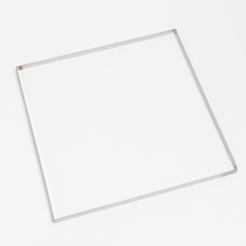 Chocolate World M1082 Stainless Steel Ganache Frame - 375mm x 375mm x 15mm Chocolate Ganache Frames