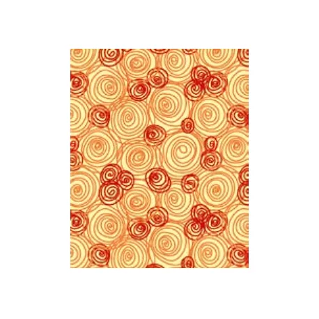 Pavoni SD206SB Pavoni Chocolate Transfer Sheets - Ruby & Bronze Pearly Swirls - Pack of 10 Sheets Chocolate Transfer Sheets