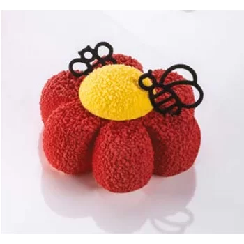 Pavoni GG064 Pavoni Italia Honey Bees Decoration Silicone Mold by Paolo Griffa - 52 indents of different sizes Decoration Sil...