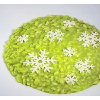 Pavoni Italia Snowflake Decoration Silicone Mold by Paolo Griffa - 24 cavities in different sizes