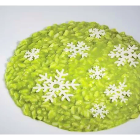 Pavoni GG065 Pavoni Italia Snowflake Decoration Silicone Mold by Paolo Griffa - 24 cavities in different sizes Decoration Sil...