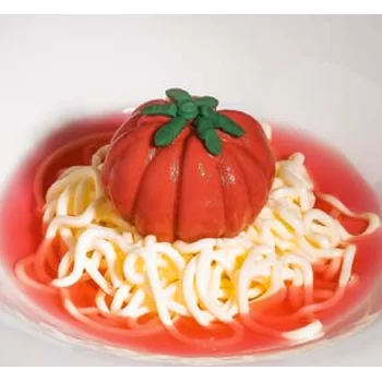 Pavoni Beefsteak Tomato Cuore di bue 3D Decoration Silicone Mold by Franco Aliberti - 0mm x 45mm x h 35mm - 35ml 15 cavity