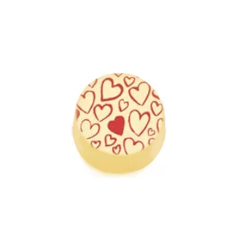 Barry Callebaut F033104 Hearts of Love 2 Chocolate Transfer Sheets - 300 mm x 400 mm - 10 sheets Chocolate Transfer Sheets