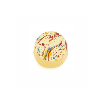 Barry Callebaut F028865 Color Splashes 2 Chocolate Transfer Sheets - 300 mm x 400 mm - 10 sheets Chocolate Transfer Sheets