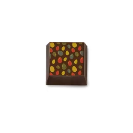 Barry Callebaut F032545 Eggy 2 Chocolate Transfer Sheets - 300 mm x 400 mm - 10 sheets Chocolate Transfer Sheets