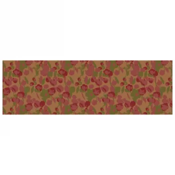 Barry Callebaut F032546 Peony Field Chocolate Transfer Sheets - 300 mm x 400 mm - 10 sheets Chocolate Transfer Sheets