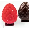Martellato 20SR020 Polycarbonate Magnetic Chocolate Easter Egg Mold 3D Two piece Mold - Suave - 113mm x h 150mm - 220gr - 2 c...
