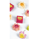 Martellato MA1056 Professional Polycarbonate Deep Heart Chocolate Mold - 27mm x 27mm x h 16mm - 11gr - 28 cavity Valentine's ...