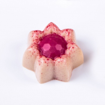 Professional Polycarbonate Dafne Flower Chocolate Mold - 35mm x h 16mm - 11gr - 24 cavity