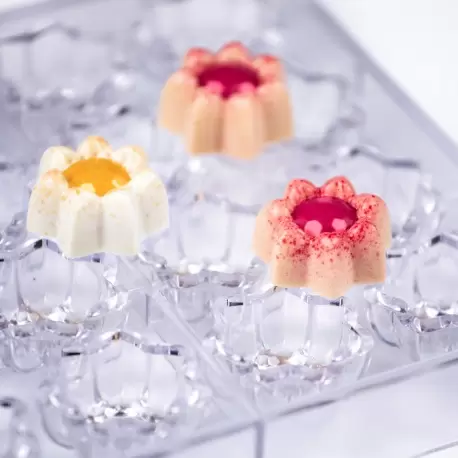 Martellato MA1055 Professional Polycarbonate Dafne Flower Chocolate