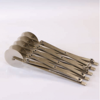 Steel Extensible  Pasta Cutter with 5 smooth blades - 55mm wheel size
