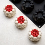 Pavoni Professional Monoportion Silicone Mold - Nuage by Cédric Grolet  - Ømm x 75mm x h 45mm - 140ml - 12 cavity