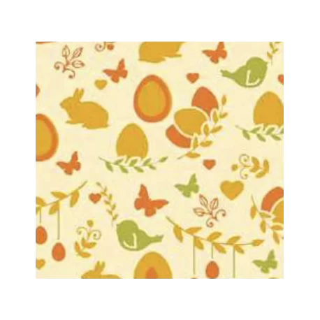 Barry Callebaut F032551 Easter Patch 2 Chocolate Transfer Sheets - 300 mm x 400 mm - 10 sheets Chocolate Transfer Sheets