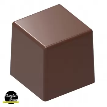Chocolat Form CF0232 Polycarbonate Chocolate CUBE Mold - 20x20x20 mm - 9.5 gr - 3x7 cav -135x275x24mm Modern Shaped Molds