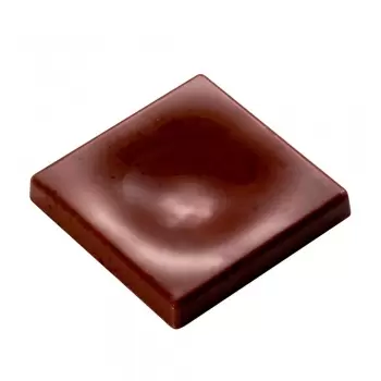 Martellato MA6001 Polycarbonate Chocolate Molds - Napolitains 31x31x4.5mm - 24 Cavity - 4gr Bars & Napolitains Molds